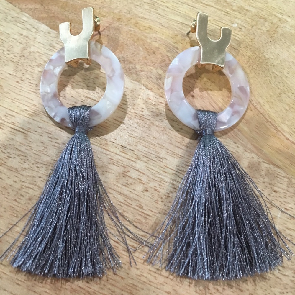 Beautiful statement tassel Earrings